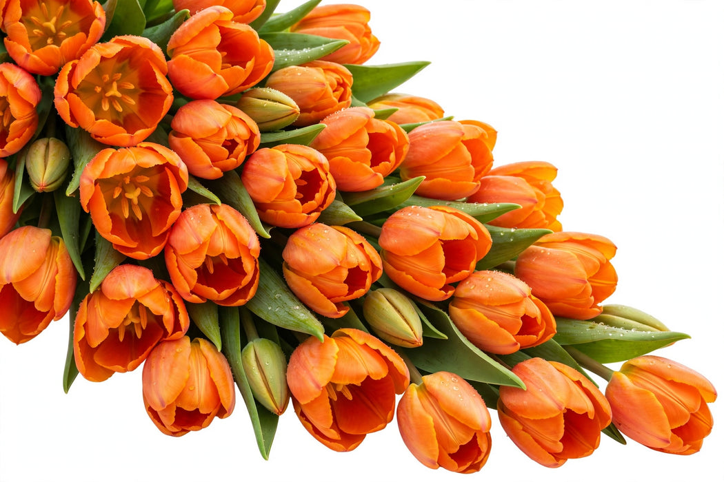 Tulip Collective - Orange Juice 40Cm 35Gr - Orange - 150 Stems