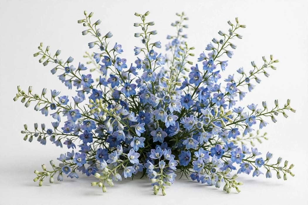 Next Day Delivery - DELPHINIUM SPRAY BLUE PLANET 60cm 10st - Blue - 120 Stems [LIMITED]