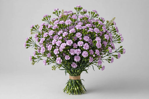 Mini Carnation Lavender Jacaranda - 15 Bunches