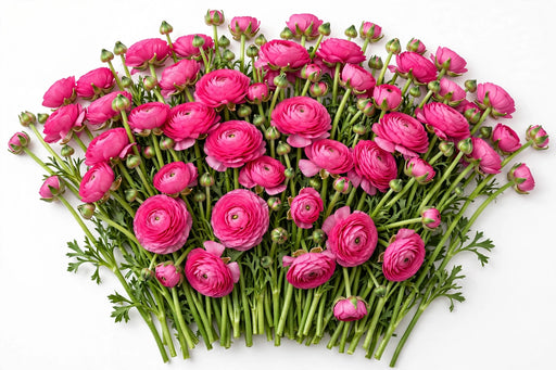 The Ranunculus Collection - Ranunculus Hot Pink 50-60CM (100 STEMS / BX)