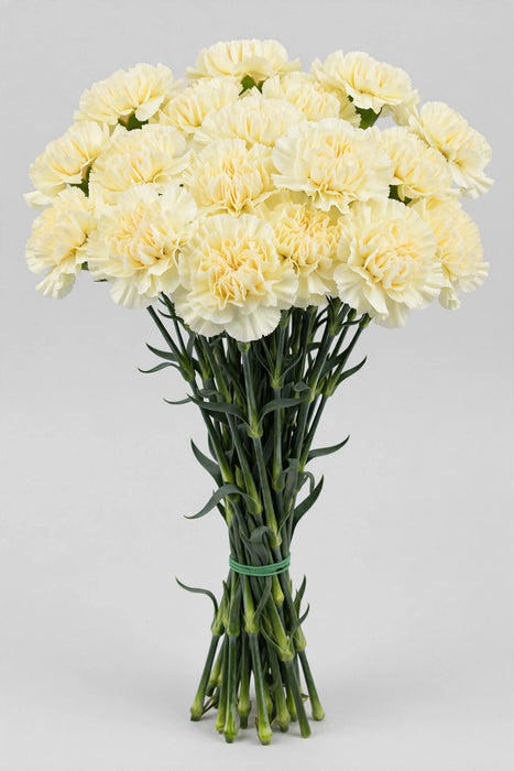 Carnation Cream Polimnia - 250 Stems