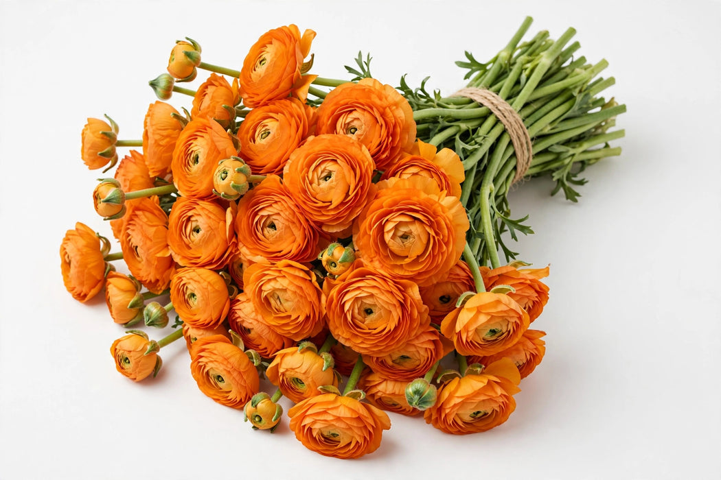 The Ranunculus Collection - Ranunculus Orange 40-50CM (100 STEMS / BX)