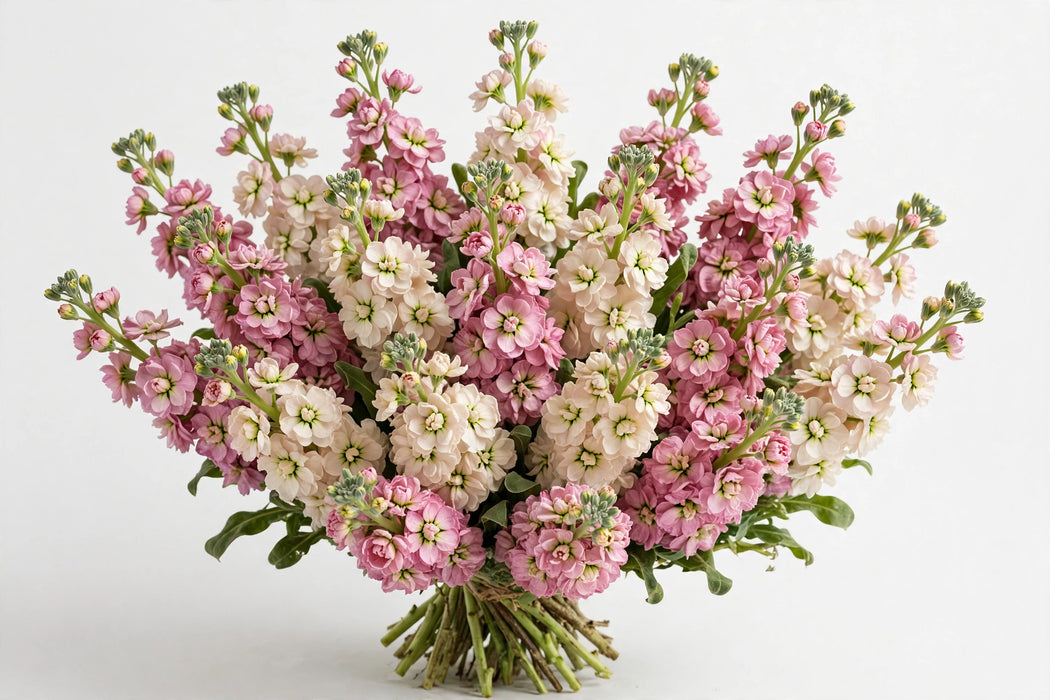 Next Day Delivery - STOCK ANTIQUE BICOLOR 70cm 10st - Bicolor Pink - 80 Stems [LIMITED]