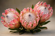 Next Day Delivery - PROTEA SUSARA (NO FOLIAGE) 50cm - Bicolor Pink - 40 Stems [Limited]