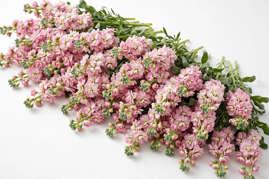Next Day Delivery - STOCK BLUSH PINK 70cm 10st - Light Pink - 80 Stems [LIMITED]