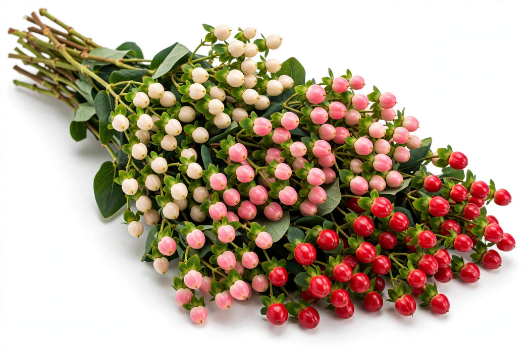 Next Day Delivery - HYPERICUM COCO ASSORTED 70cm 10st - Assorted - 60 Stems [LIMITED]
