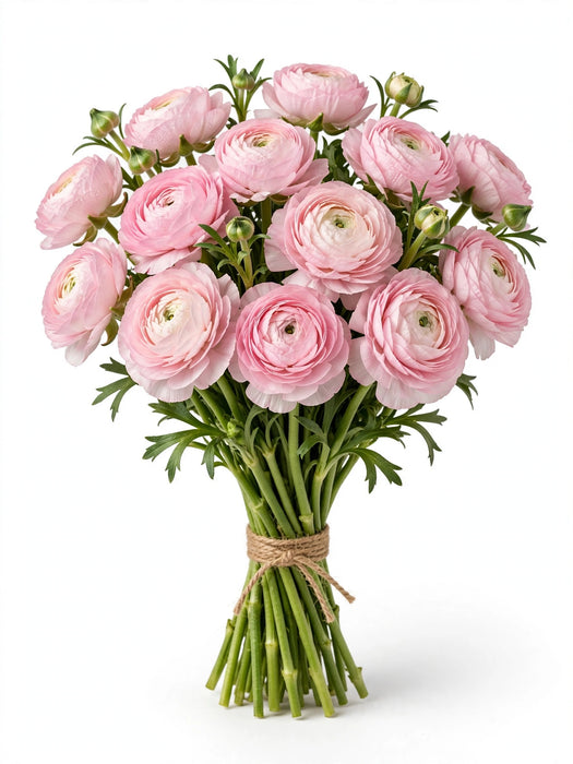 Ranunculus Light Pink 40cm - 100 Stems/Box