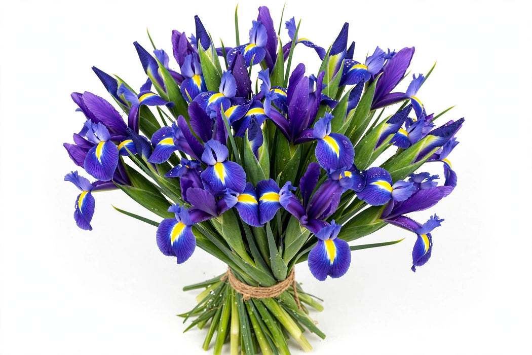 Iris Blue Magic - 150 Stems/Box