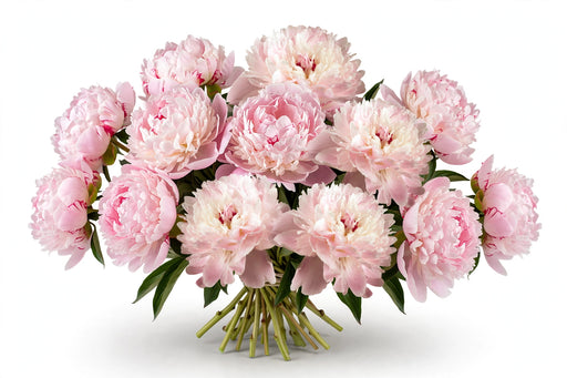 Next Day Delivery - Peonies Light pink Alertie 50 cm - 100 Stems [LIMITED]