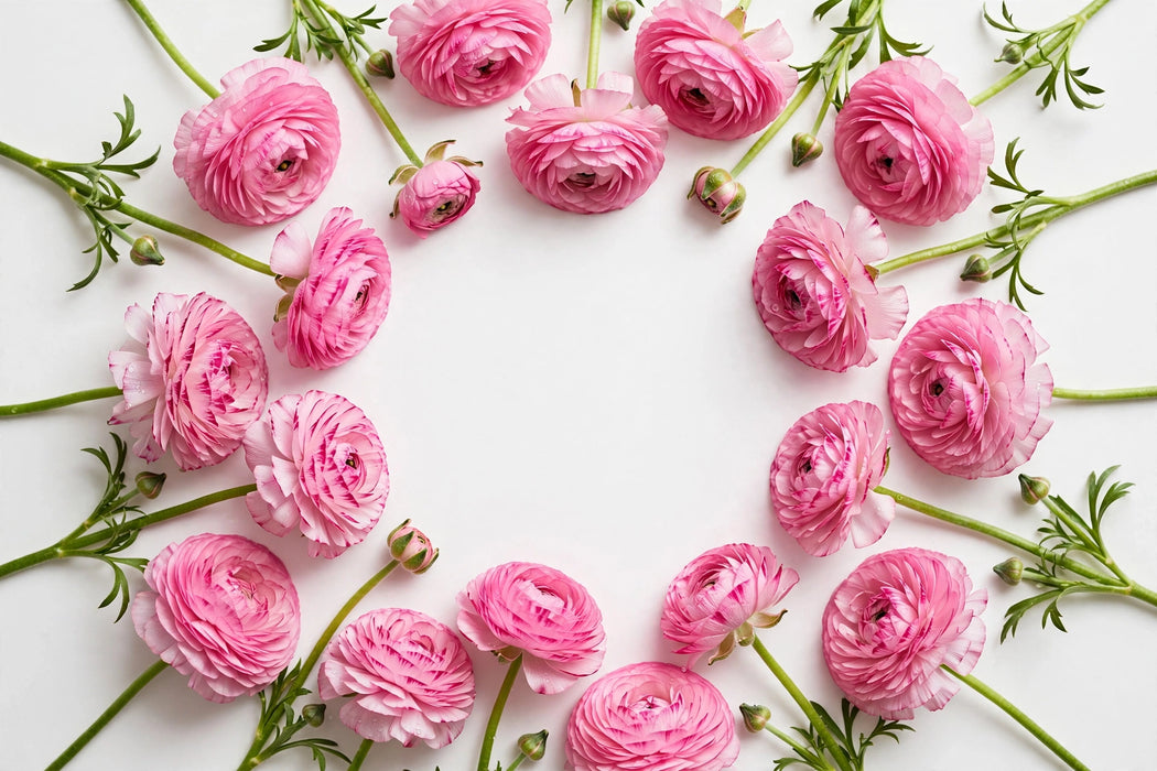 Ranunculus Flower Collection - Butterfly Ranunculus Hera Pink 50-60CM (120 STEMS / BX)