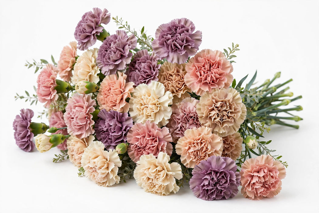 Next Day Delivery - CARNATION ANTIQUE ASSORTED SELECT 70cm 25st - Assorted - 200 Stems [LIMITED]