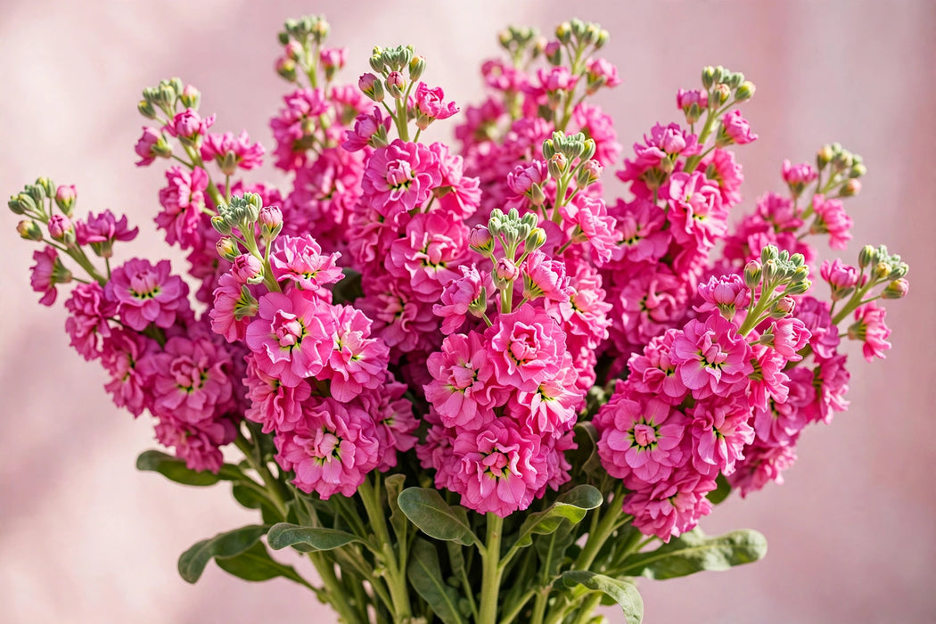 Next Day Delivery - STOCK HOT PINK 70cm 10st X80 - Hot Pink - 80 Stems [Limited]