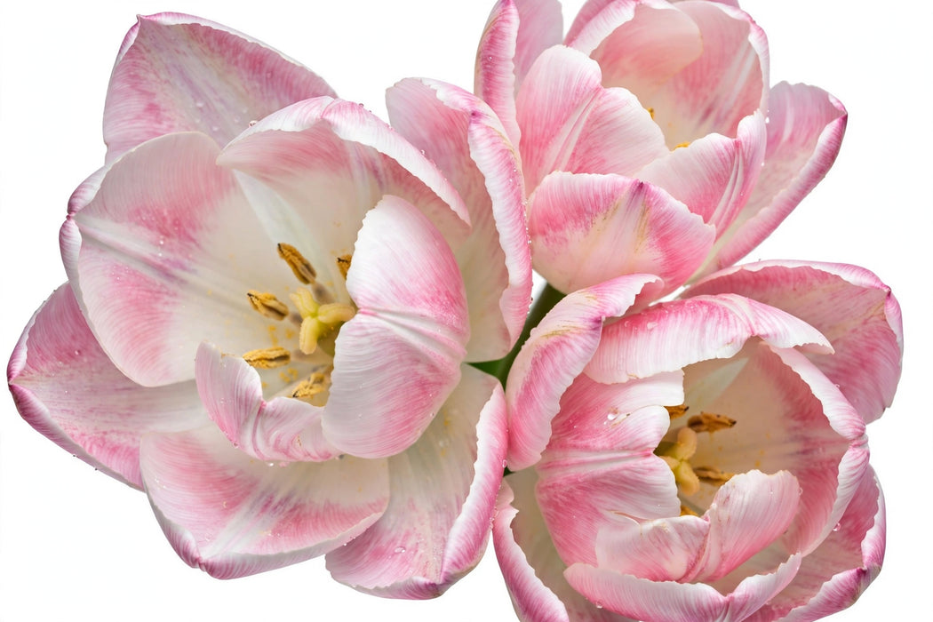 Tulip Collective - Dyed Gipsy Grey 37Cm 35Gr - Bicolor Pink-White - 150 Stems