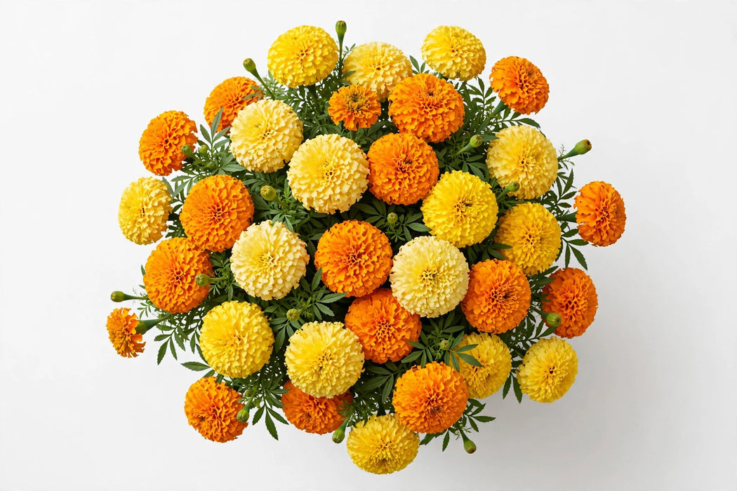 Next Day Delivery - MARIGOLD ASSORTED 50cm 10st - Assorted - 120 Stems [LIMITED]
