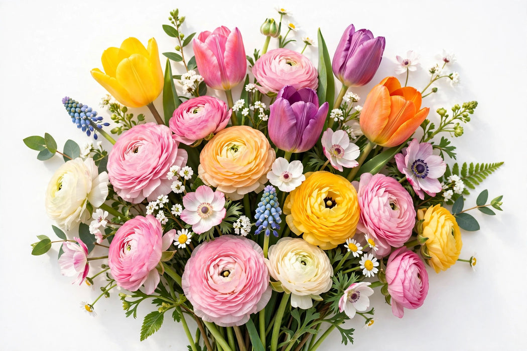 Next Day Delivery - COMBO BOX LA PRIMAVERA 84st - Mixed - 1 Stems [Limited]