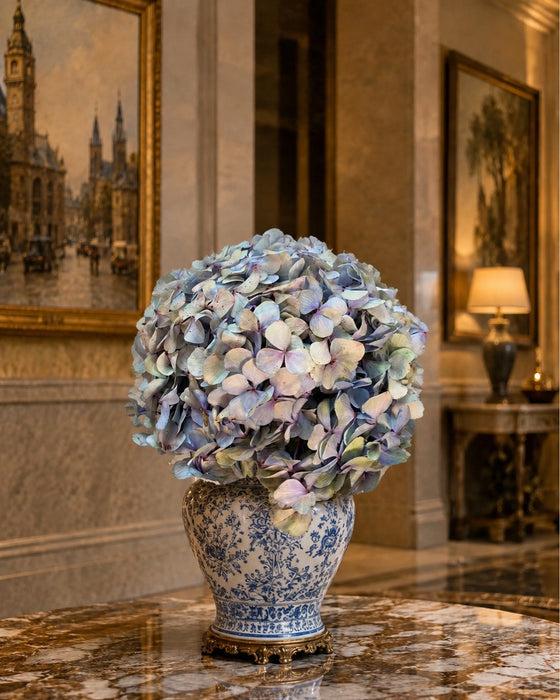 Smart Buy $12.50/Stem Farm Direct Antique Blue Hydrangea XL (18 STEMS) - U.S. Delivery Coast to Coast