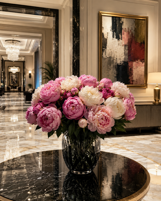 Dutch Peonies - Smart Buy $7.25/Stem Farm Direct Peonies (60 STEMS) - U.S. Delivery Coast to Coast