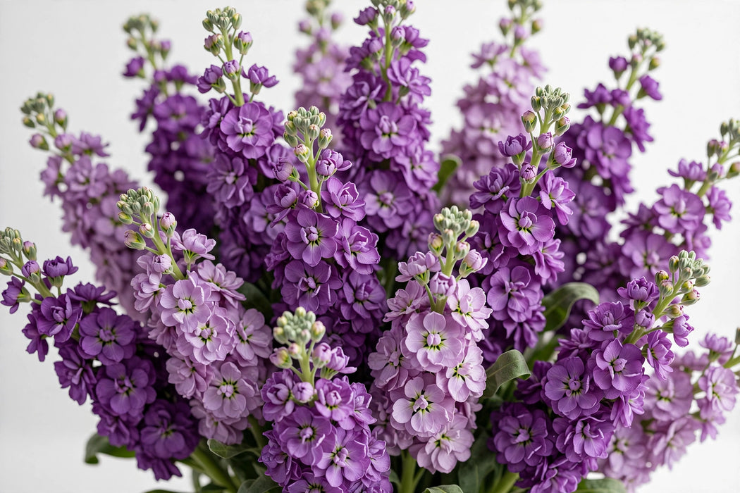 Next Day Delivery - STOCK PURPLE 70cm 10st - Purple - 80 Stems [LIMITED]