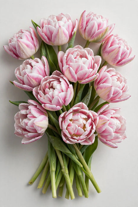 Tulip Collective - Dyed Frost Double Columbus 37cm 35gr (50 STEMS / BX)