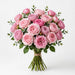 Next Day Delivery - ROSE ART DECO 50cm 5,5cm 25st - Pink - 100 Stems [LIMITED]