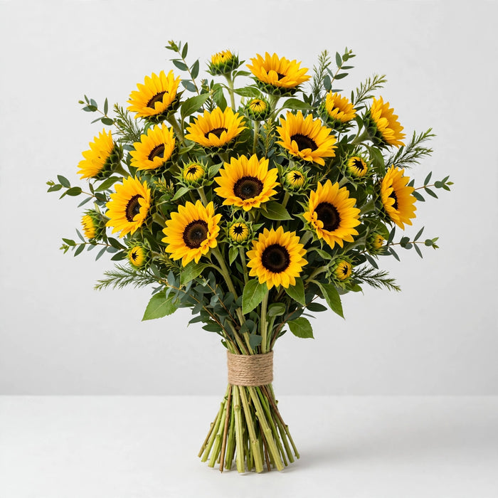 Sunflowers Petite 10stm - 12 Bunches/Box