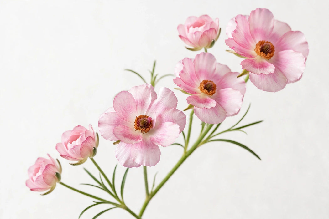 Ranunculus Flower Collection - Butterfly Ranunculus Lycia Pink 50-60CM (120 STEMS / BX)