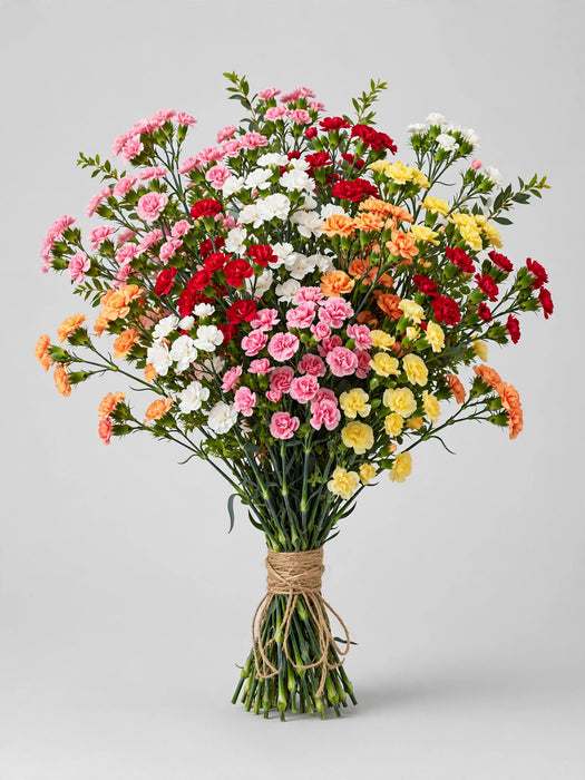 Mini Carnation Assorted - 15 Bunches