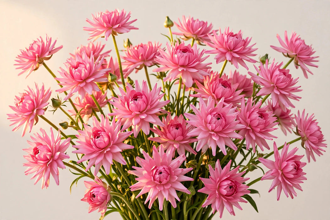 Ranunculus Flower Collection - Butterfly Ranunculus Hera Pink 40-50CM (120 STEMS / BX)