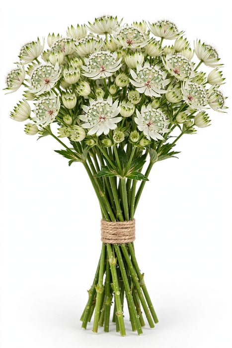 Astrantia White - 150 Stems/Box