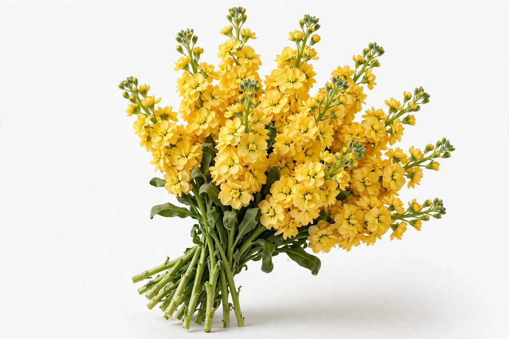 Next Day Delivery - STOCK YELLOW 70cm 10st X80 - Yellow - 80 Stems [LIMITED]
