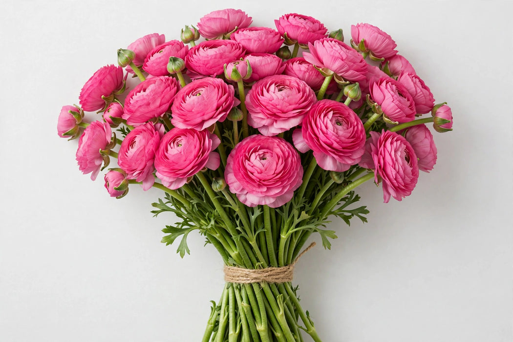 The Ranunculus Collection - Ranunculus Hot Pink 40-50CM (100 STEMS / BX)