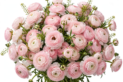 Next Day Delivery - RANUNCULUS BUTTERFLY ARIADNE 50cm 10st - Blush - 120 Stems [LIMITED]