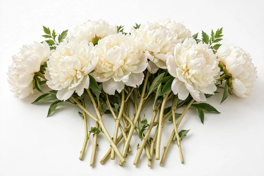 Next Day Delivery - Charlie's White White 40-50cm - 50 Stems