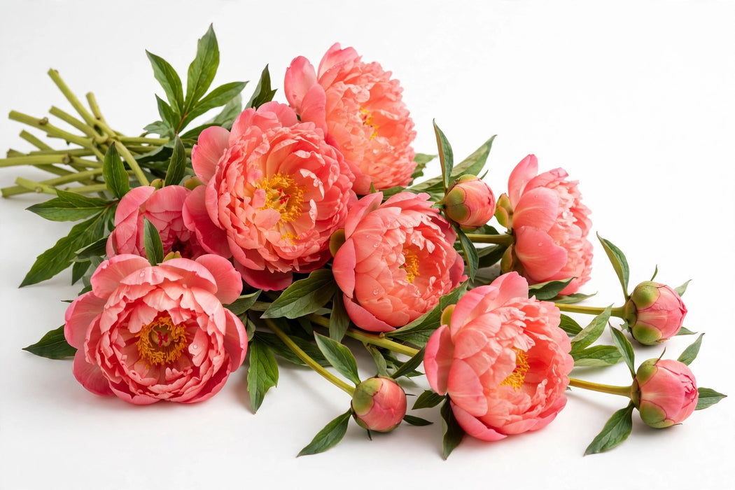 Next Day Delivery - Coral Sunset Coral 50-60cm - 40 Stems