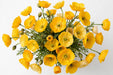 Next Day Delivery - PAPAVER YELLOW 50cm 10st - Yellow - 120 Stems [LIMITED]