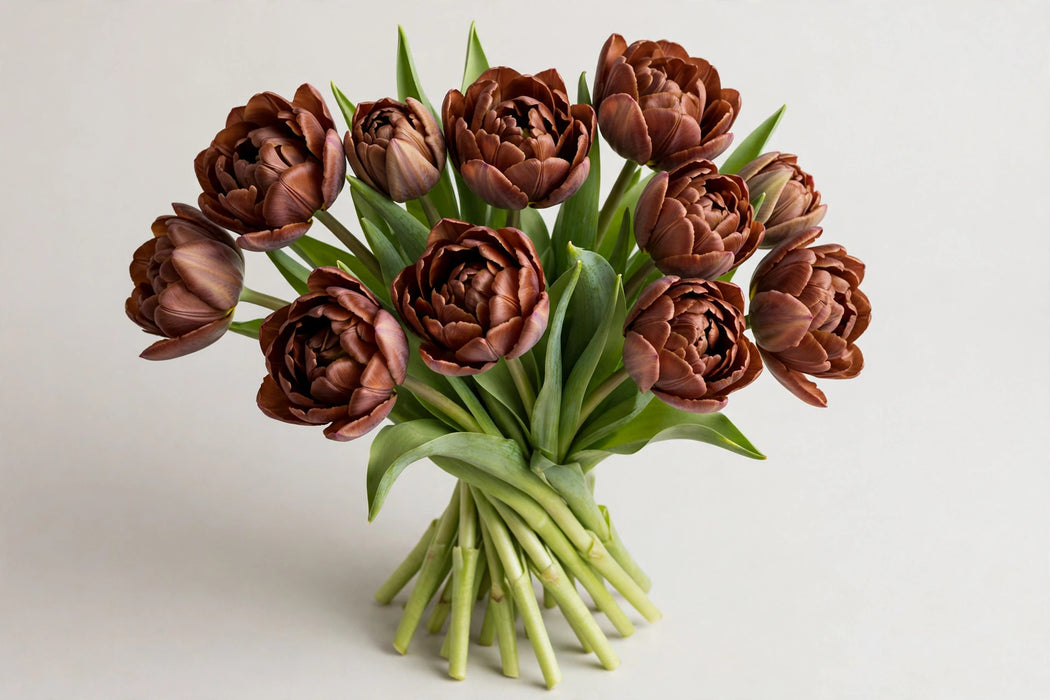 Tulip Collective - Dyed Brownies 37cm 30gr (50 STEMS / BX)