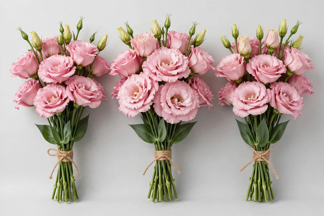 Lisianthus Pink 60cm - 8 Bunches/Box