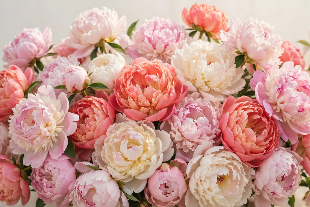 Next Day Delivery - PAEONIA ASSORTED FARM CHOICE 50cm 5st - Assorted - 100 Stems [Limited]