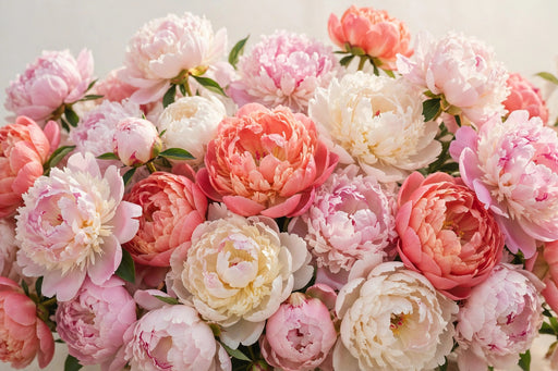 Next Day Delivery - PAEONIA ASSORTED FARM CHOICE 50cm 5st - Assorted - 100 Stems [Limited]