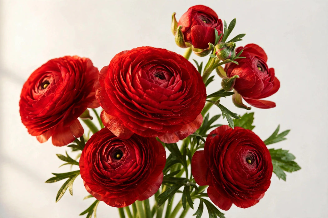 Ranunculus Flower Collection - Ranunculus Red 50-60CM (120 STEMS / BX)