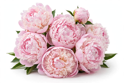 Next Day Delivery - Peonies AAA Pink Laura Dessert 50-60 cm / head size >3.5 cm - 70 Stems [LIMITED]