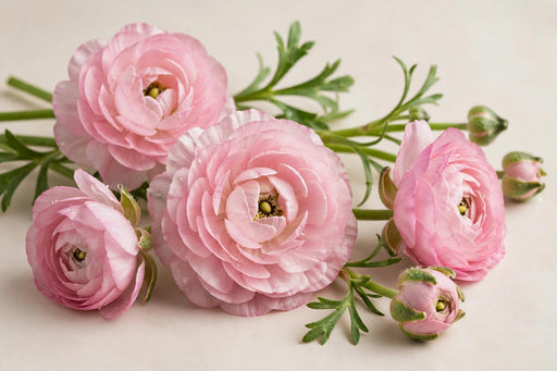 Ranunculus Flower Collection - Butterfly Ranunculus Europe Pink 50-60CM (120 STEMS / BX)