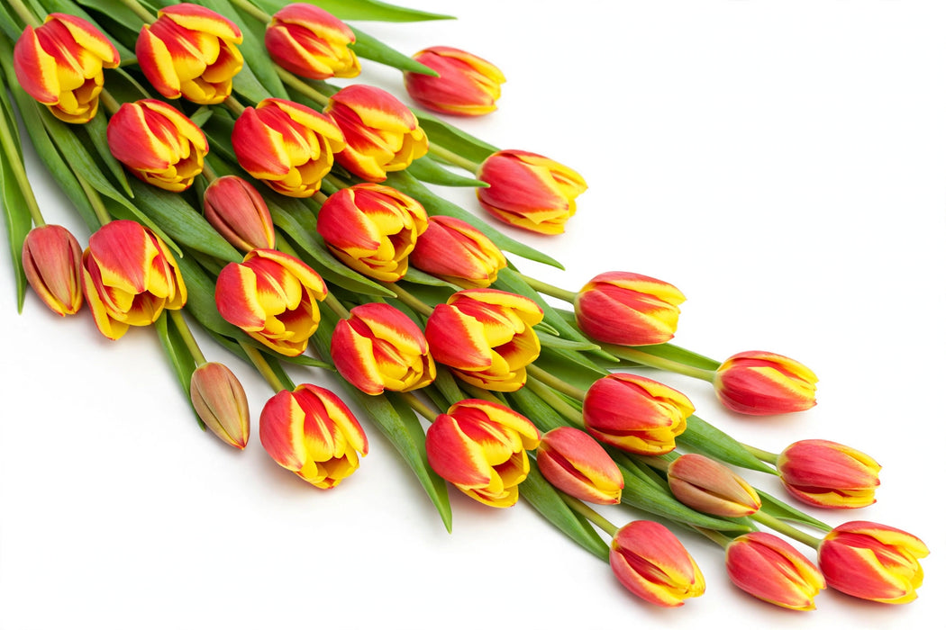 Tulip Collective - Denmark 37Cm 35Gr - Bicolor Yellow-Red - 150 Stems
