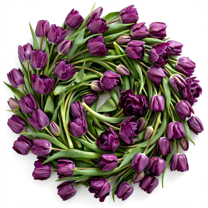 Tulip Collective - Saigon 40Cm 40Gr - Purple - 150 Stems