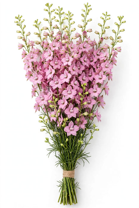 Larkspur Pink 90cm - 12 Bunches/Box