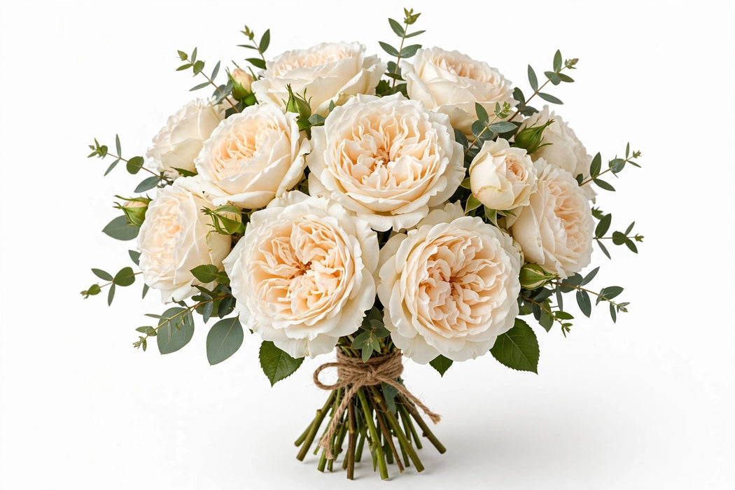 Garden Roses Candle Light - 100 Stems/Box