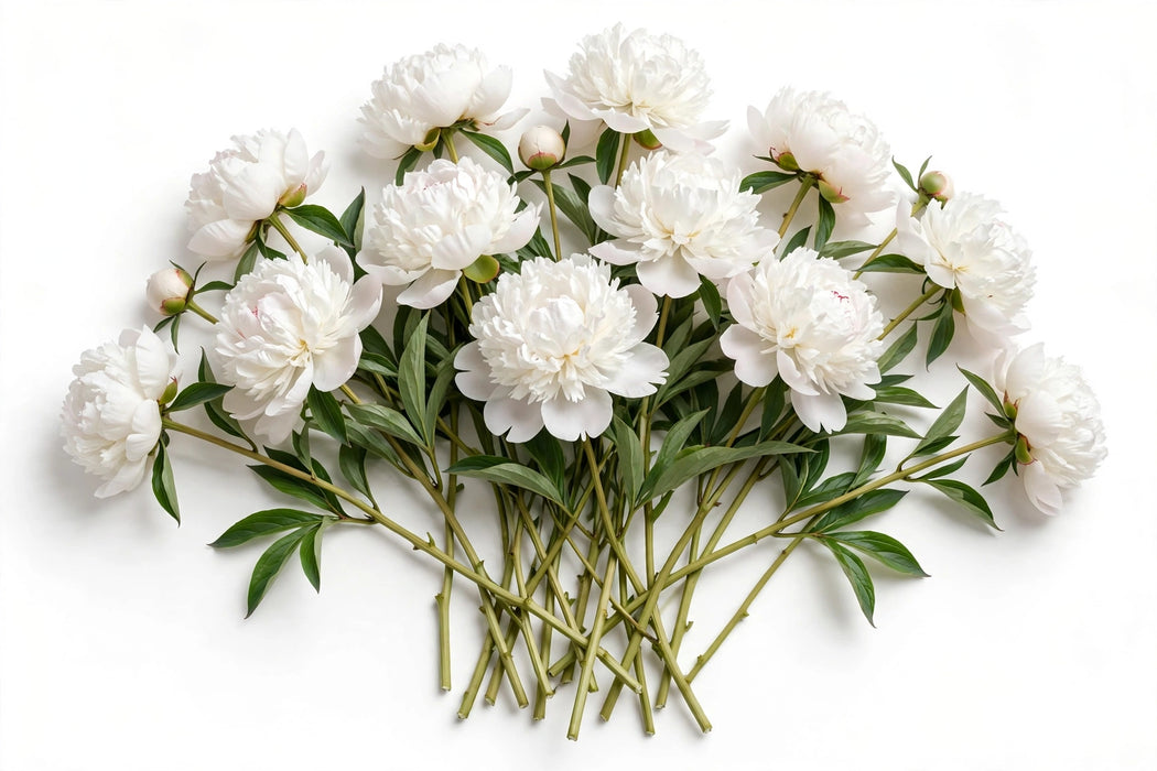 Next Day Delivery - Henry Sass White 50-60cm - 100 Stems