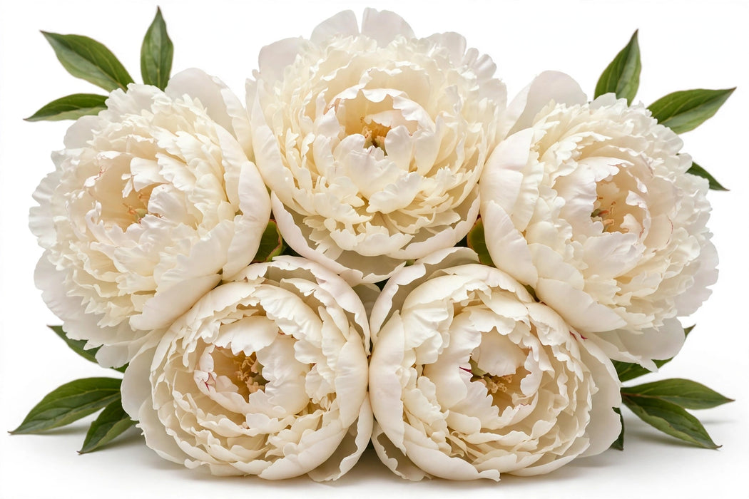 Next Day Delivery - Madame Claude Tain White 50-60cm - 80 Stems