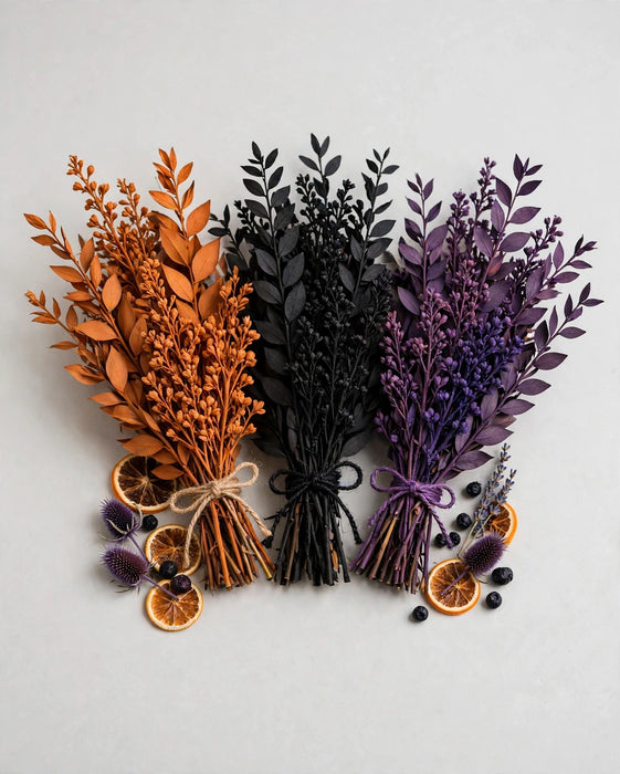 Dried Preserved Ruscus Halloween Mix 20BU/BX