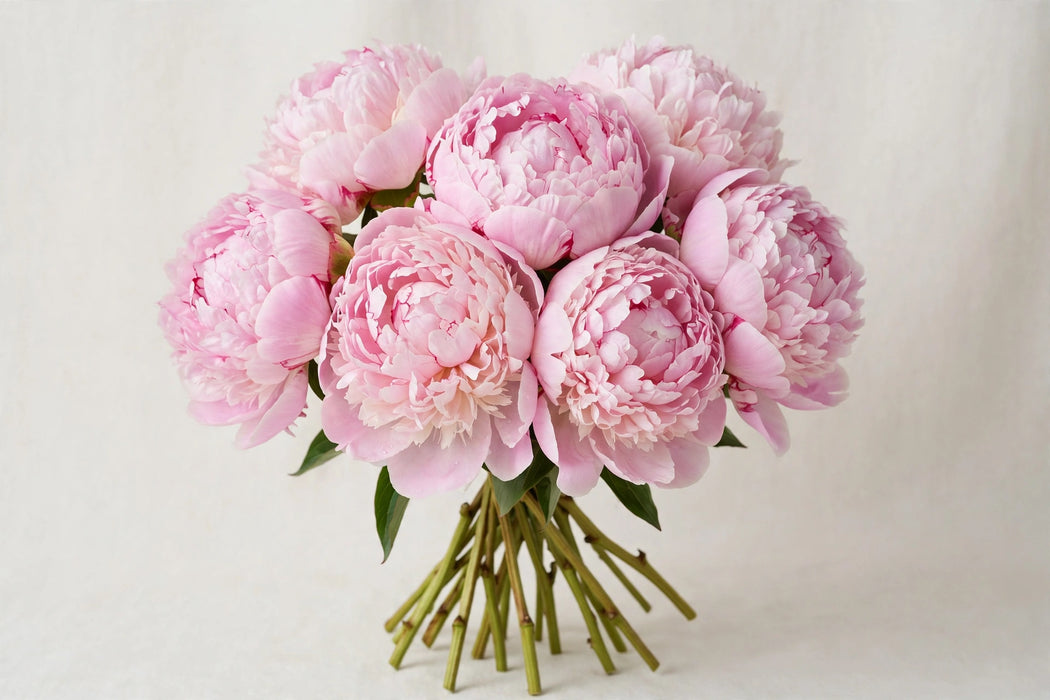Next Day Delivery - PAEONIA ANGEL CHEEKS 50cm 5st x80 - Pink - 80 Stems [LIMITED]